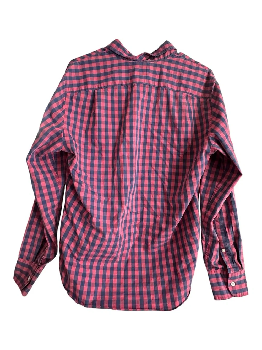 J.Crew Men Performance Slim Untucked Button Up Shirt Shirt Medium Plaid
